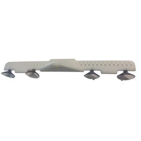 Deep Blue Marine 18" Acrylic Lure Rack - Suction Cup Mount - White
